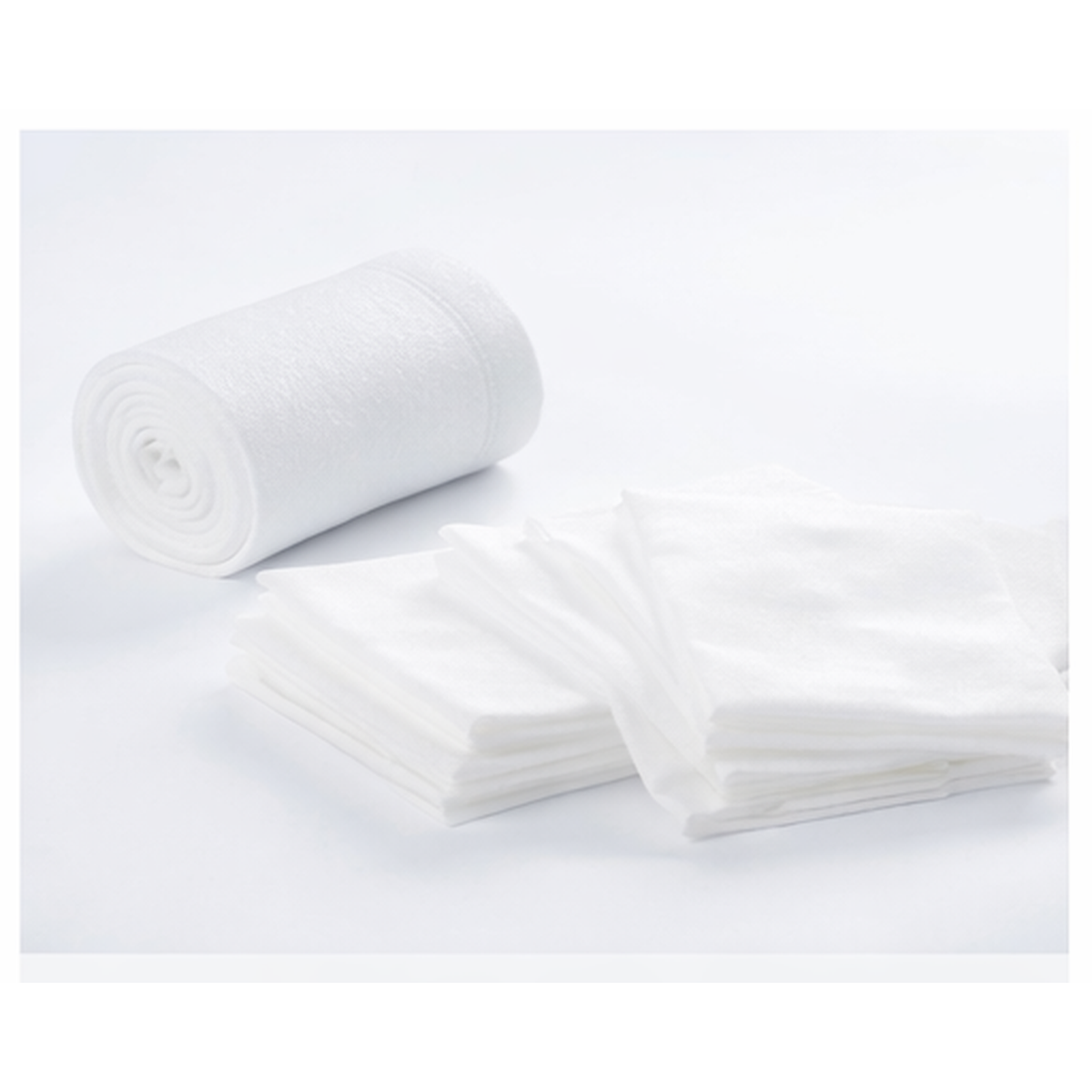 Dry wipes and spunlace